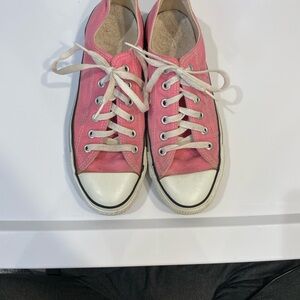 Pink Converse All Star Low Top Sneakers Women’s 6.5 | Y2K Vintage Grunge